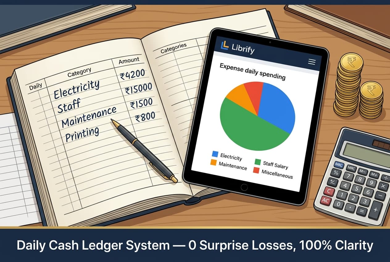 Study Library Daily Cash Reconciliation & Expense Tracking: Excel Template vs Automated Software for Indian Tax Audits