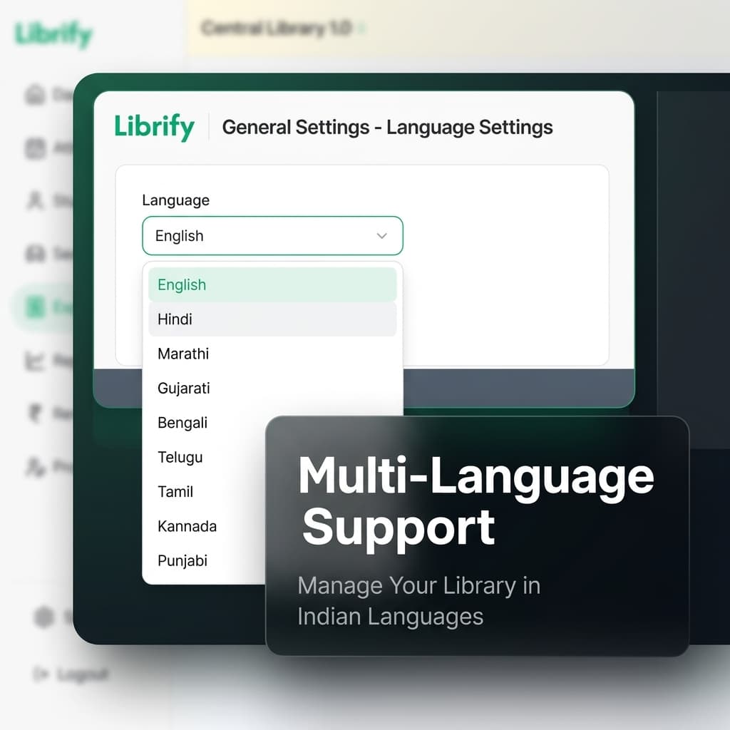 Multi-Language Library Software: Manage Your Study Space in Indian Languages