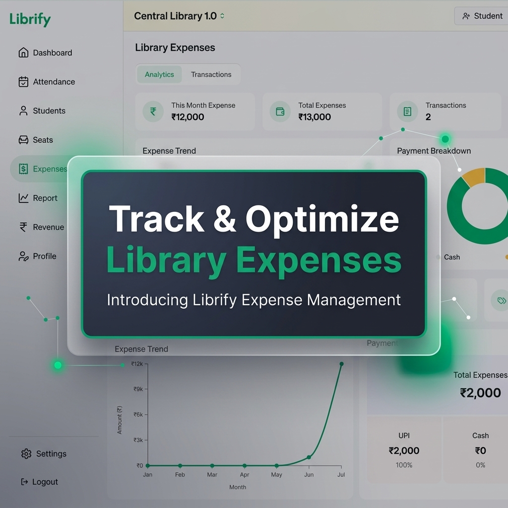 Librify Library Expenses Analytics Dashboard